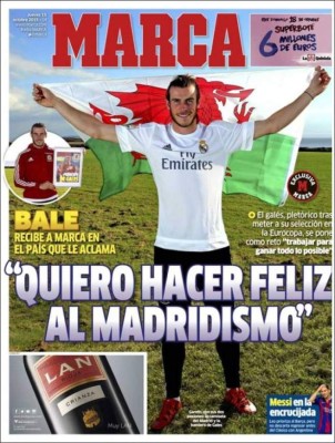 Las portadas de los diarios deportivos en el mundo