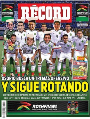 Portadas: Así informa la prensa azteca previo al México-Honduras