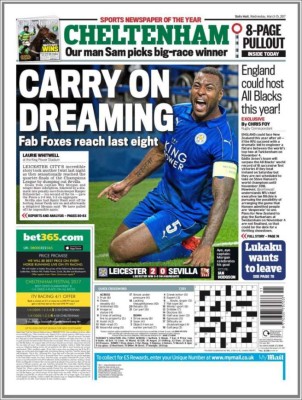El fútbol hondureño está con Vergara; Leicester City sigue haciendo historia