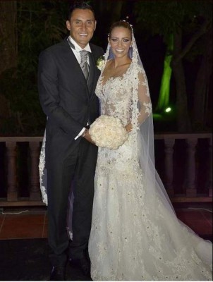 Fotogalería: Pomposa boda de Keylor Navas en Costa Rica