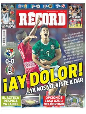 ¡CALIENTE! Las portadas que dejó la fecha de eliminatoria mundialista