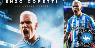 Un nuevo ‘Tanque’ en la MLS: El Delantero argentino Enzo Copetti se une al Charlotte de la liga norteamérica