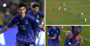 El gol a lo “Messi” en el Mundial Sub-20: Argentina le endosó una manita a Nueva Zelanda y cierra invicto la fase de grupos
