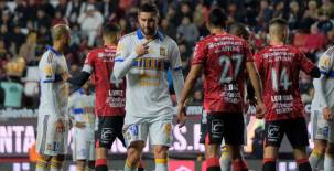 Los Tigres de Gignac rescatan valioso empate ante Tijuana en la tercera jornada del fútbol mexicano