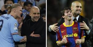 “Está muy joven” Pep Guardiola reveló el motivo del por qué sacó Haaland antes de que superara el récord de su amigo Leo Messi