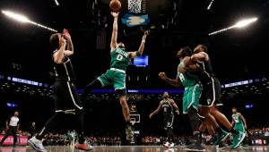 Celtics de Boston vencen a Nets en batalla entre los mejores equipos de la conferencia este de la NBA