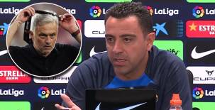 Xavi espera nunca tener el mostrar la imagen que dio Mourinho con los árbitros tras perder la Europa League.