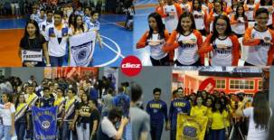 La inauguración del Torneo Nacional de Voleibol reunió a cientos de estudiantes de las 21 escuelas bilingües participantes.