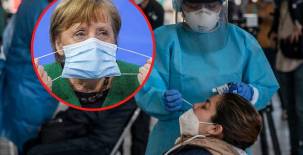 'Estamos en una nueva pandemia' por variantes del virus, afirma Merkel.