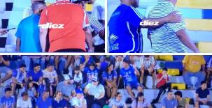 ¡A puño Limpio! Presidente de equipo de Liga Nacional se va a los golpes con aficionado en pleno partido