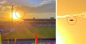 Pasó en México: captan supuesto ovni sobrevolando el estadio del Juárez FC en un partido de la Liga MX