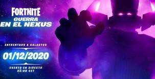 Galactus llegará para destruir la isla y los jugadores deberán evitarlo.