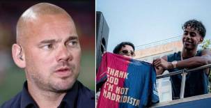 Sneijder ataca al Barcelona: Celebran la Liga como si hubieran conquistado...