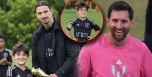 Zlatan Ibrahimovic elogió a Ciro luego de quedar como máximo anotador en un torneo infantil con el Inter Miami.