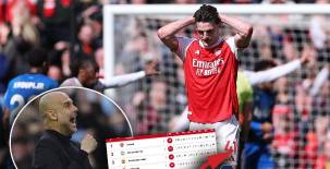 Arsenal sufrió dolorosa derrota en casa y el City sigue con vida: la tabla de posiciones en la Premier League