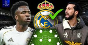 Real Madrid recibe este miércoles al Benfica en la vuelta de playoffs de la Champions League. Este es el 11 titular que perfila el técnico Álvaro Arbeloa para quedarse con la eliminatoria y clasificar a octavos de final.