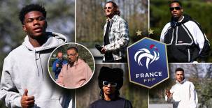 La selección francesa se alista para afrontar dos partidos amistosos ante Brasil y Colombia el próximo jueves y domingo. Así llegaron los futbolistas a la concentración en Clairefontaine, el Centro Nacional de Fútbol de 'Les Bleus' tras ser citados por Didier Deschamps.
