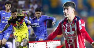 Tabla de posiciones Liga MX: Cruz Azul rescató el empate ante el América; Chivas fue goleado, pero sigue líder