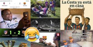 El conjunto azulgrana cayó en la eliminatoria frente al Atlético (global 3-2) y se despide nuevamente del certamen. Los memes no se hicieron esperar en las redes sociales.
