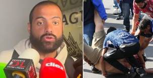 Edrick Menjívar alza la voz: No se debió jugar, es lamentable; estábamos en el camerino y escuchamos balas afuera