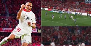 El Sevilla sale del descenso gracias al veterano Alexis Sánchez: Le pegué con el corazón