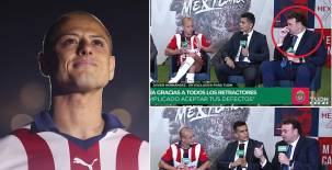 Chicharito Hernández fue entrevista por David Faitelson en TUDN luego de ser presentado con las Chivas.