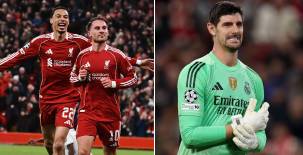 Courtois evitó una goleada: Liverpool se impuso ante un adormecido Real Madrid en Anfield por la Champions League