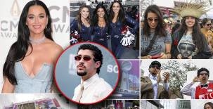 Todo el ambiente que se vive previo a la final de la NFL entre Seahawks y Patriots en Santa Clara. Karry Perry agitó las redes sociales con un mensaje para Bad Bunny, quien estará a cargo del Halftime.