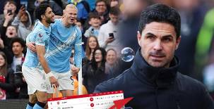 Tabla Premier League: Manchester City terminó goleando y mete presión al Arsenal
