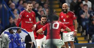 Manchester United castigó a un Chelsea que se estrelló con los postes y toca fondo en la Premier League