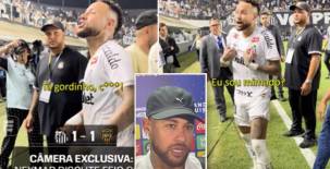 Neymar encaró a un aficionado y se descontrola: Mirá lo que eres, un gordito hijo de p***