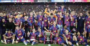 Barcelona es bicampeón de LaLiga tras vencer al Real Madrid: Rashford y Ferran anotaron