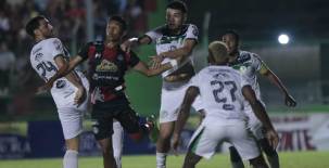 Choloma y Juticalpa empataron 1-1 en la jornada 12 del Clausura 2026 de la Liga Hondubet. Foto: Neptali Romero.