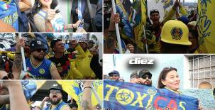 Todo lo que se vivió en las inmediaciones del Estadio Nacional previo al choque entre Olimpia y América por la Champions de Concacaf. (Fotos por Alex Pérez)