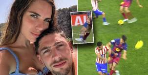 La esposa de Fede Valverde 'explota' por la no expulsión de Gerard Martín... ¡y luego lo borra!