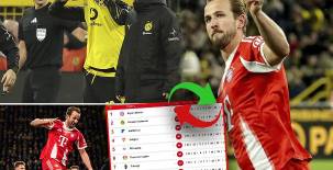 Bayern Múnich se impuso sobre el Dortmund en el clásico de la Bundesliga y sigue liderando el certamen.