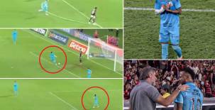 Neymar baja hasta su propia portería para salir jugando y todo sale mal; su reacción tras ser sustituido