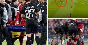Una estrella del Liverpol sufre dolorosa lesión ante PSG: se pierde lo que resta del curso y el Mundial