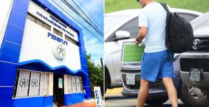 Marco Antonio Figueroa llegó solo al entrenamiento de Nicaragua que practica sin acceso a los medios de comunicación.