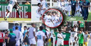 Todo lo que se vivió en el estadio de Puerto Cortés con el contundente triunfo del 'Tiburón' sobre los verdes por 3-1. (Fotos por Mauricio Ayala)