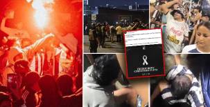 En la previa del clásico con Universitario, los fanáticos de Alianza Lima convocaron a un 'banderazo', pero lo que era un festejo se descontroló.