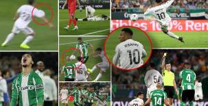 Todo lo que se vivió esta noche en La Cartuja entre el Betis y Real Madrid que acabó con un empate 1-1.