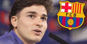 Julián Álvarez responde sobre su posible llegada al Barcelona: Se empieza a hacer una pelota de mentiras