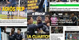 Así reacciona la prensa a la eliminación de Pep Guardiola otra vez contra los blancos. Vinicius selló el boleto del Real Madrid a los cuartos de final de la Champions League-