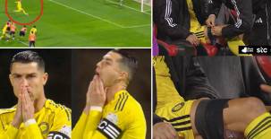 Cristiano Ronaldo y una noche para el olvido: falla penal, se fue en blanco y sale lesionado en la victoria de Al Nassr