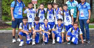 Los chicos U-10 de la Academia de Fútbol Chamaco Guifarro comenzaron con dos triunfos la competencia.