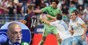 Presidente de LaLiga desliza el duro castigo que recibiría Andrada por su puñetazo: Es lo que se maneja