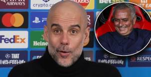 Guardiola agradece a Mourinho por derrotar al Real Madrid: Veíamos el final del partido en el vestuario y gritábamos...