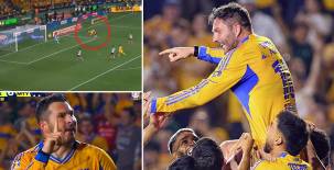 Con 40 años y sigue haciendo esto: Gignac ingresa en el tramo final y firma un golazo para el triunfo de Tigres ante Rayados