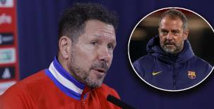 Simeone revela lo que más valora de Flick y cómo le haría daño al Barça: No puedes sacarle la pelota todo el tiempo